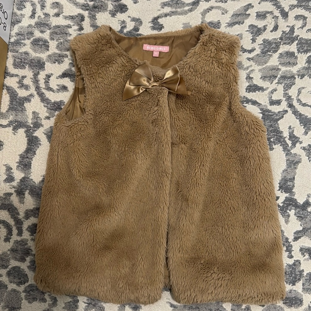 BCBG Fur Vest